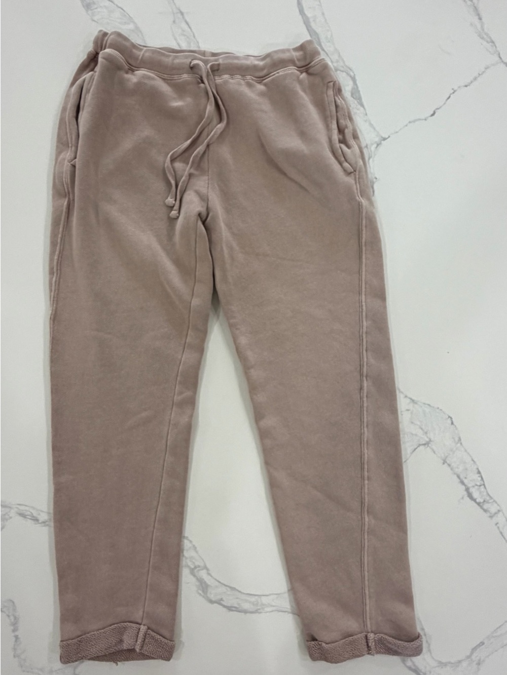 Barefoot Dreams Malibu Collection Youth Girls Joggers Sweatpants Size 12/14 L